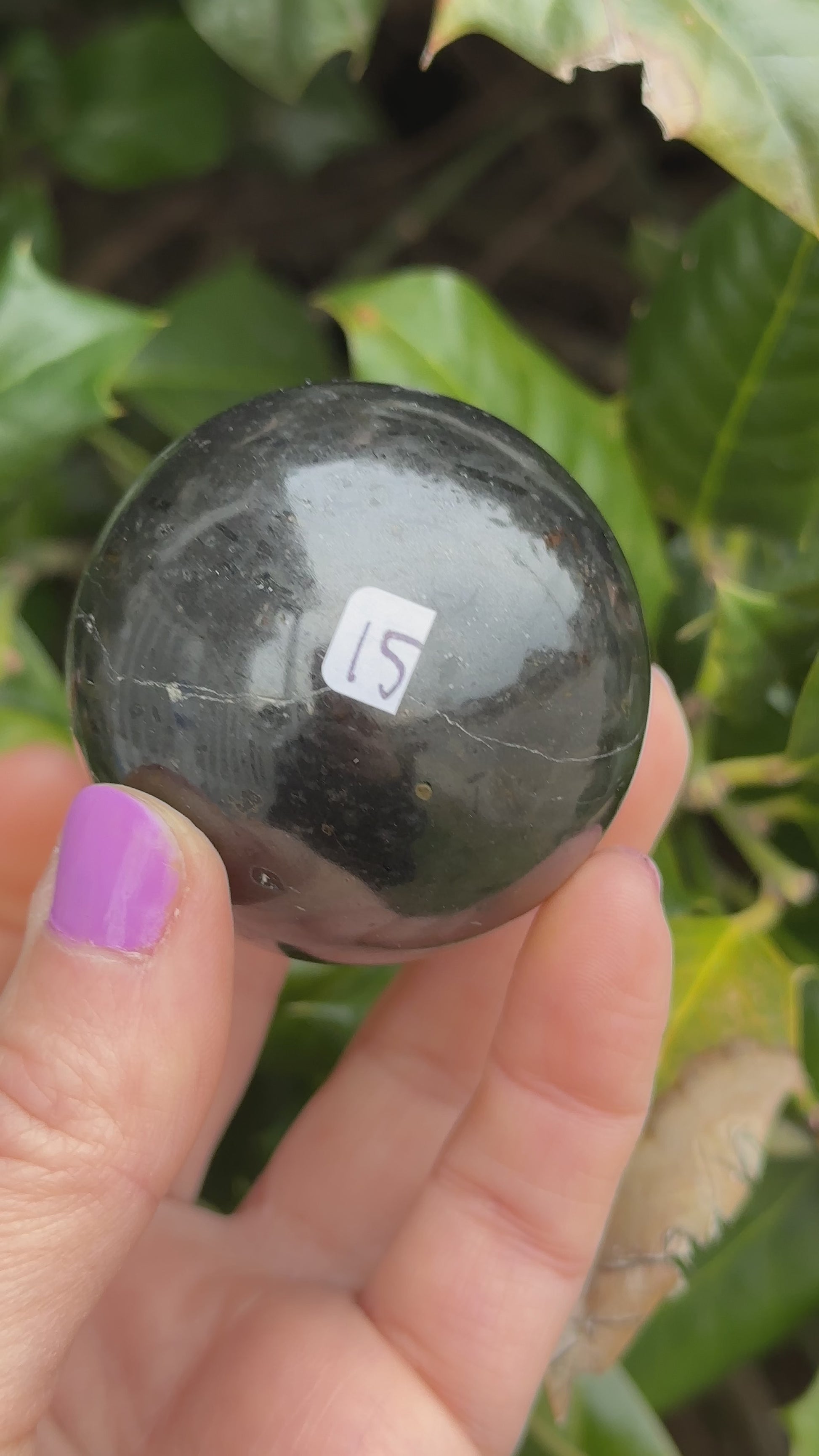 Black Tourmaline Sphere