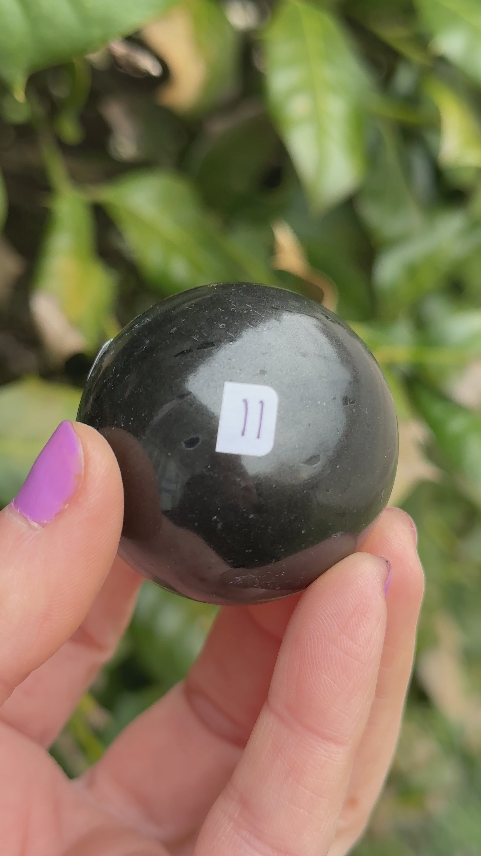 Black Tourmaline Sphere