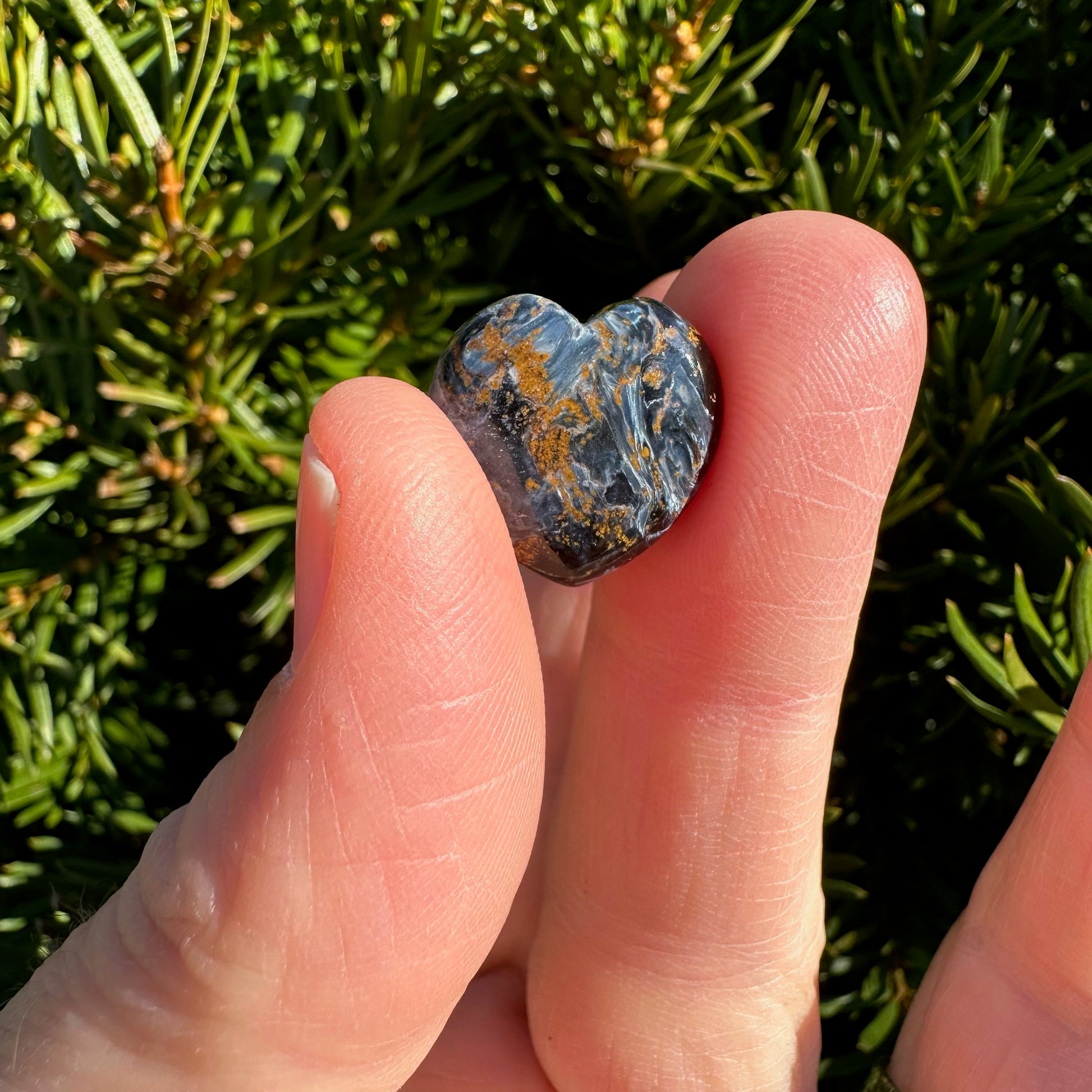 Pietersite Heart