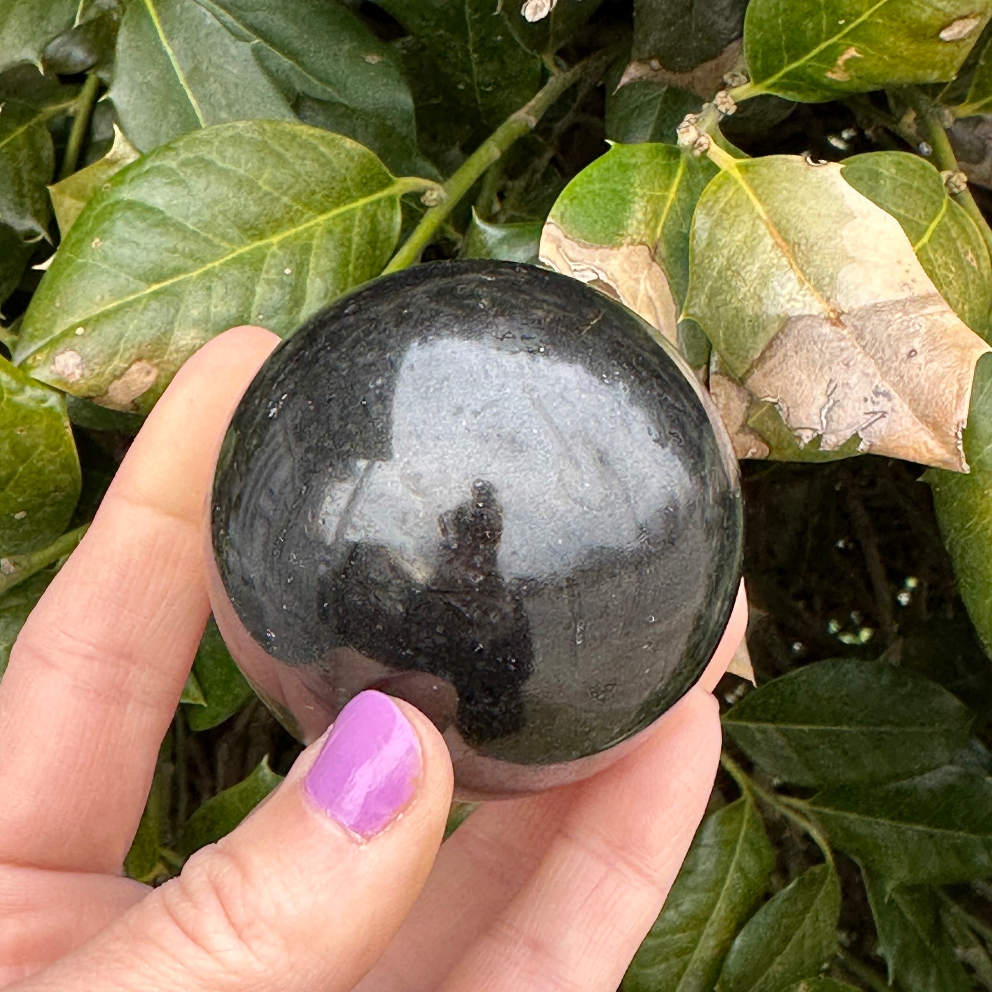 Black Tourmaline Sphere