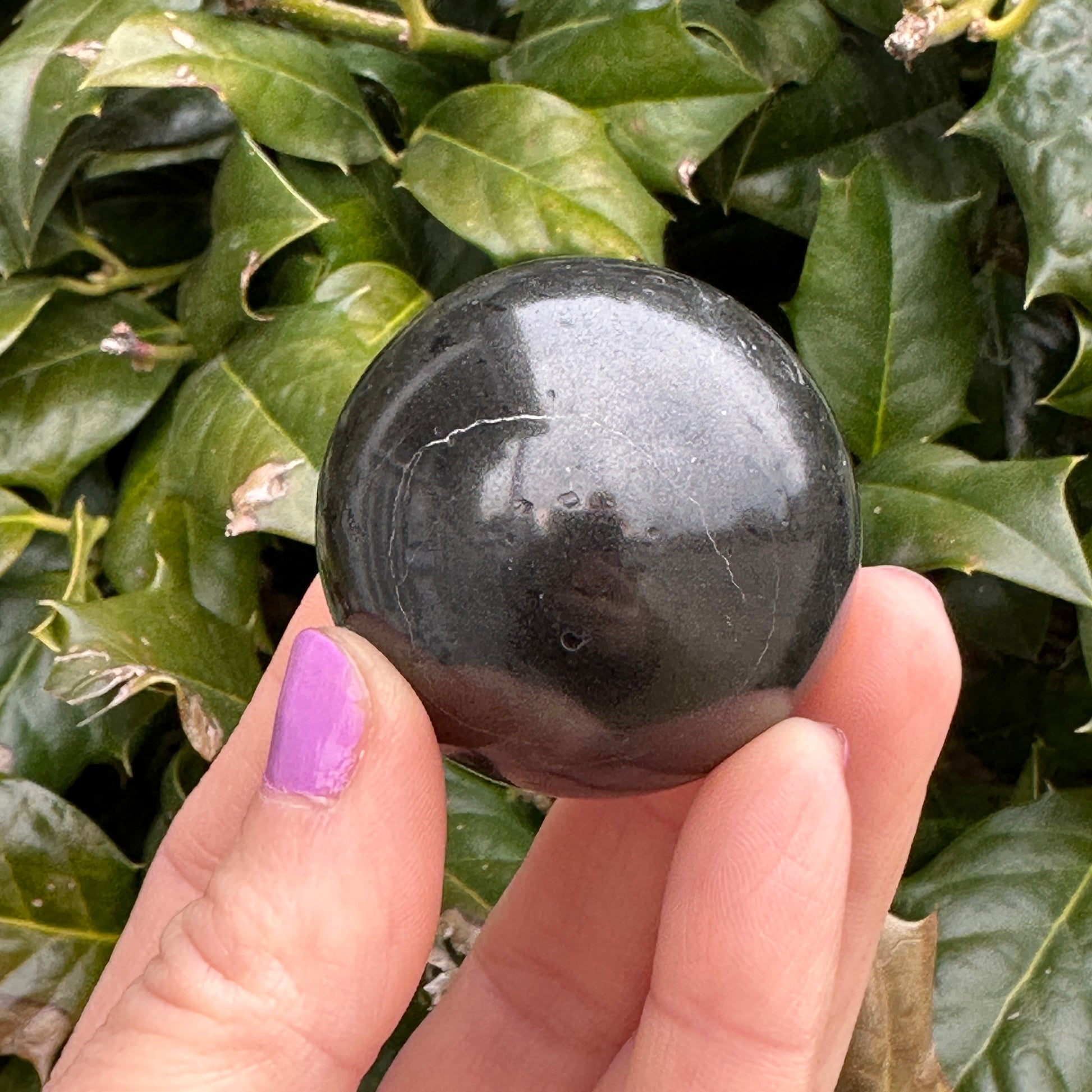 Black Tourmaline Sphere