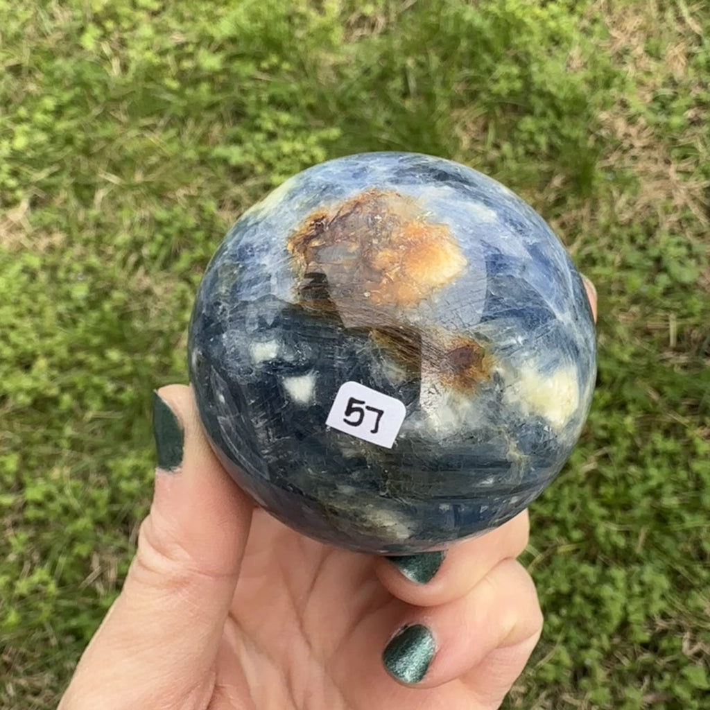 Blue Kyanite Sphere