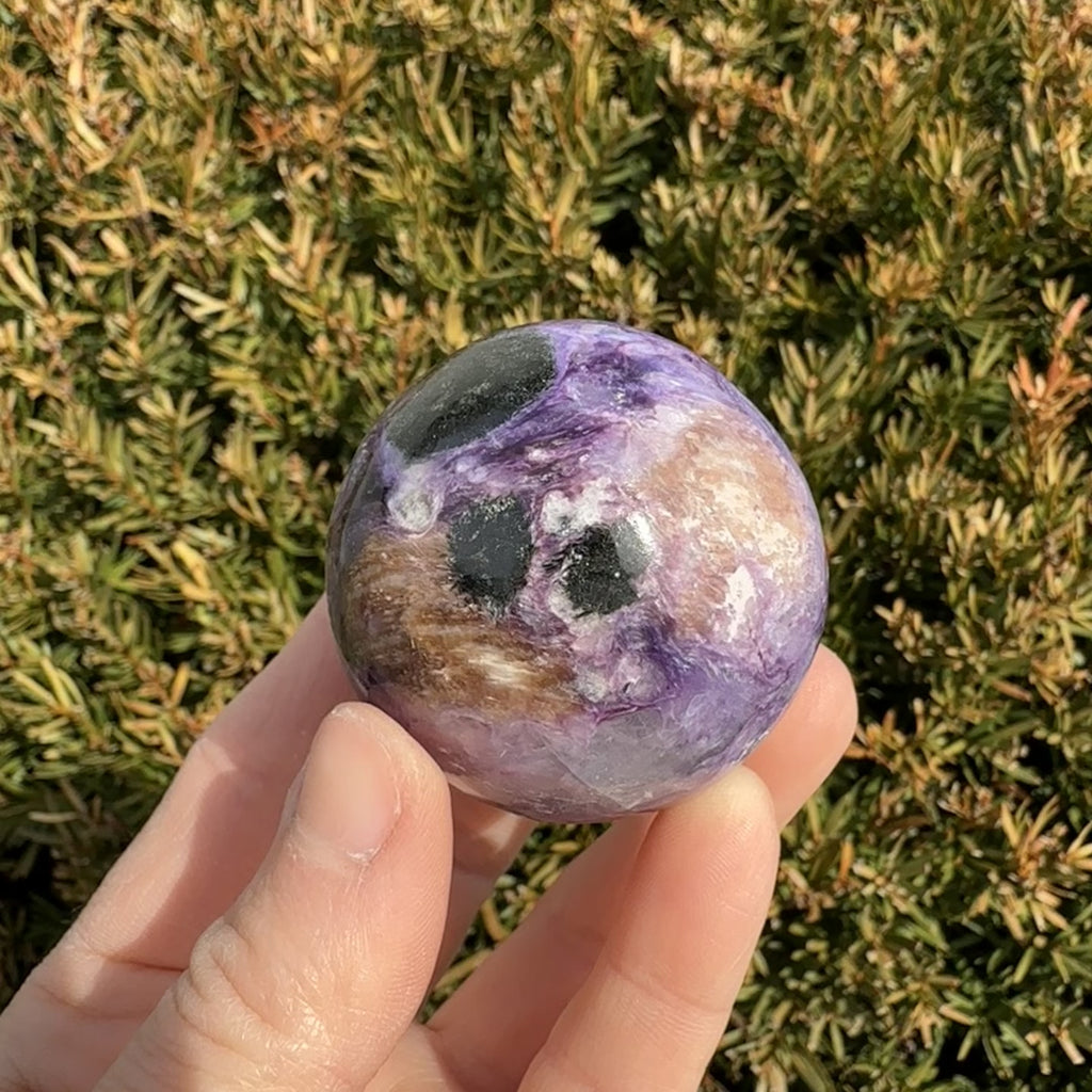 Charoite Sphere