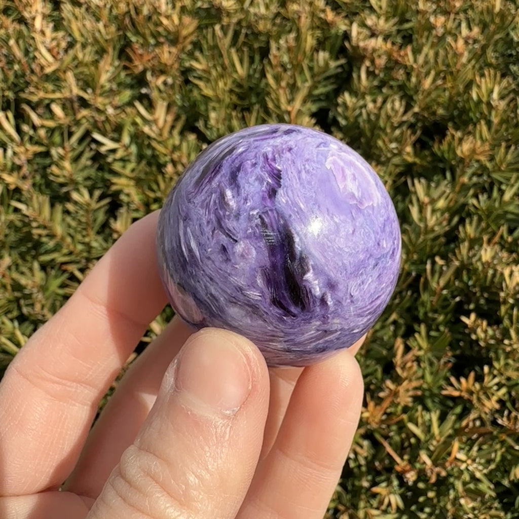 Charoite Sphere