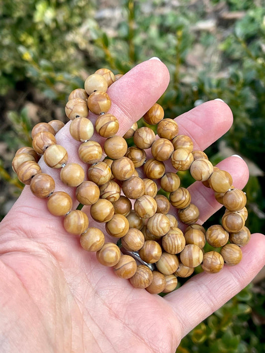 Picture Jasper Bracelet 8mm B