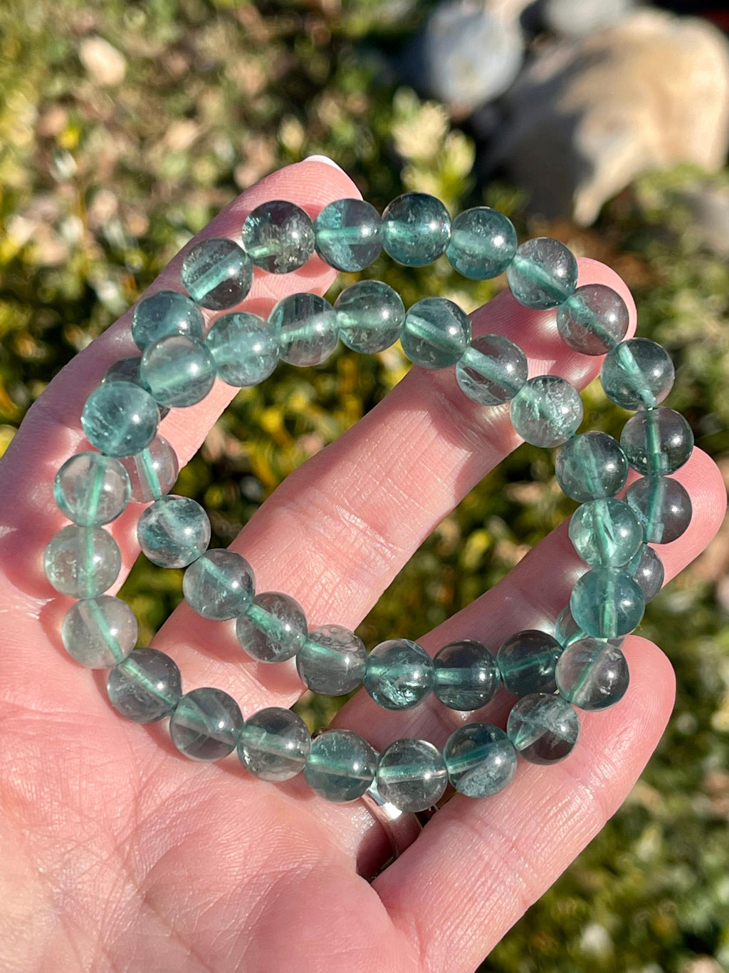Blue Fluorite Bracelet 10mm