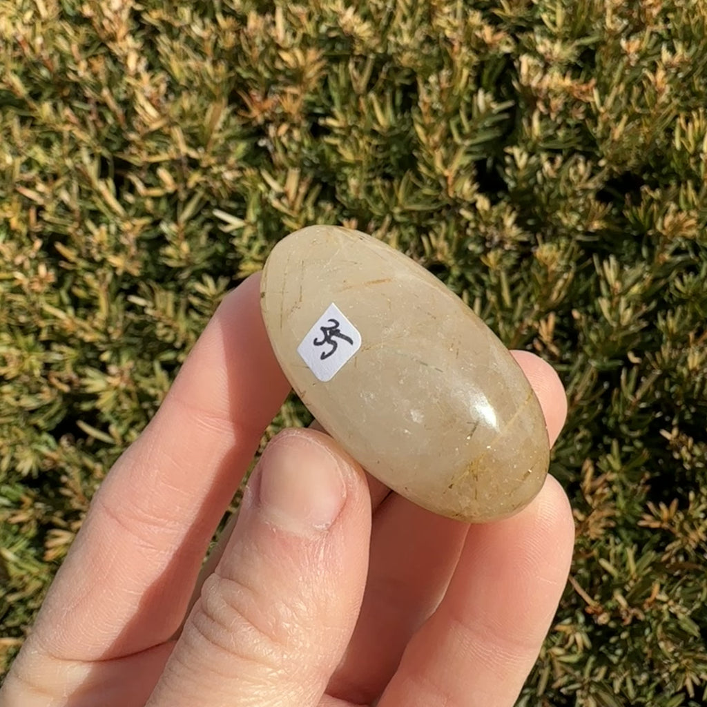 Gold Rutile Quartz Shiva