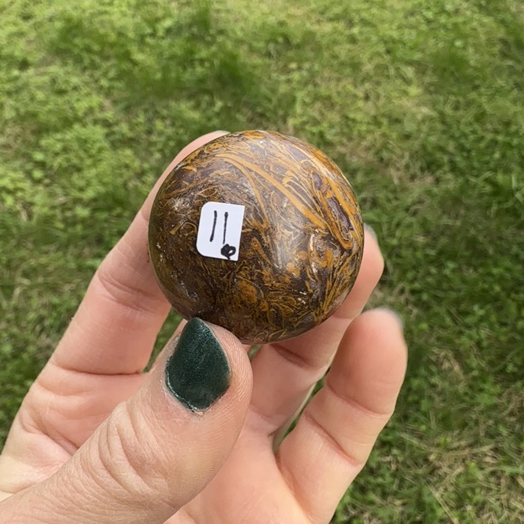 Calligraphy Stone Sphere