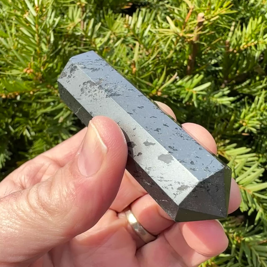 Hematite Wand