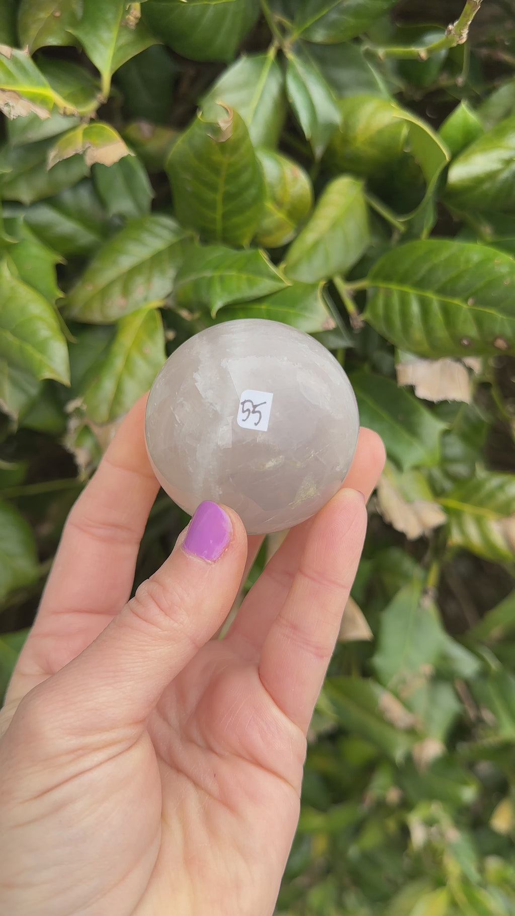 Blue Rose Quartz Sphere