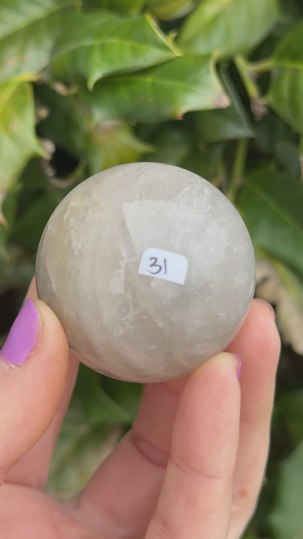 Blue Rose Quartz Sphere