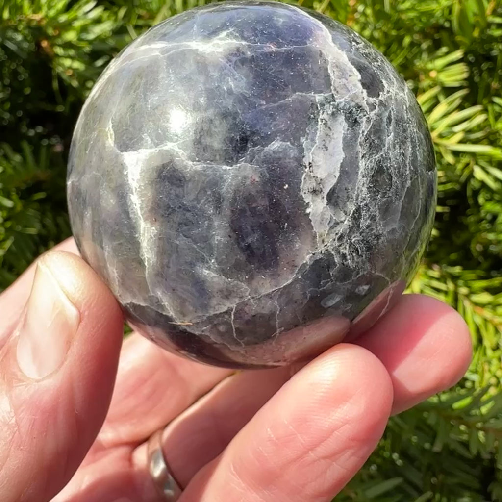 Iolite Sphere