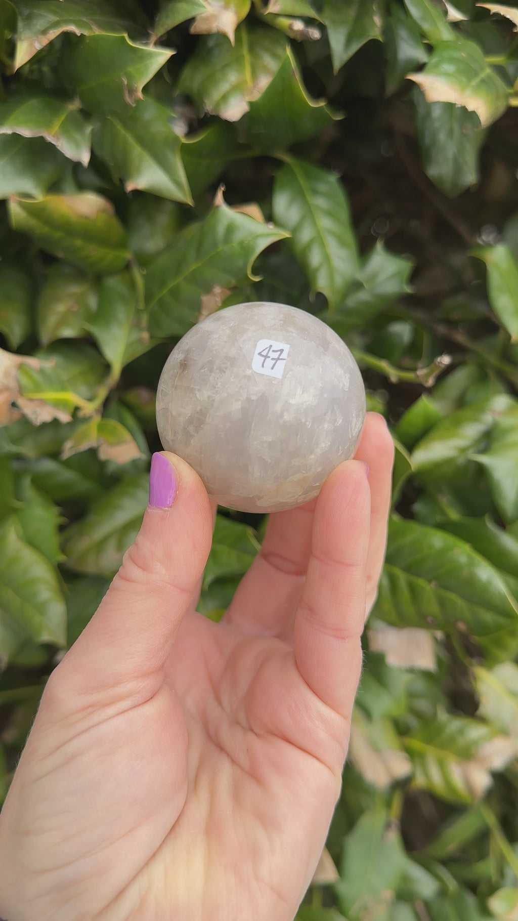Blue Rose Quartz Sphere