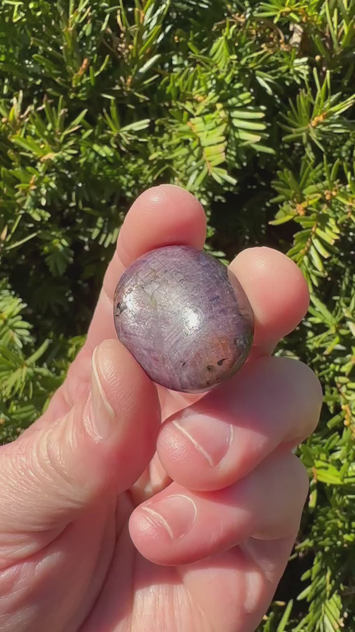 Ruby Palm Stone