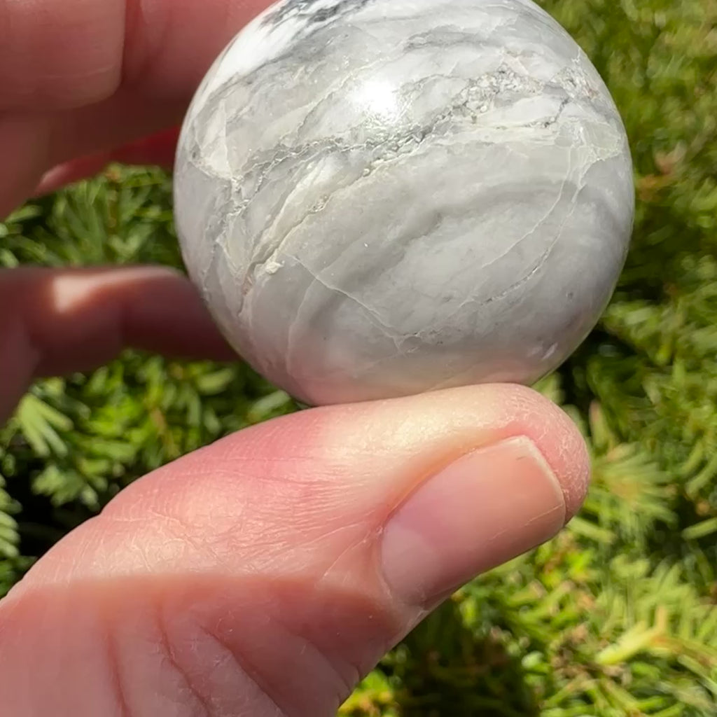 Howlite Sphere