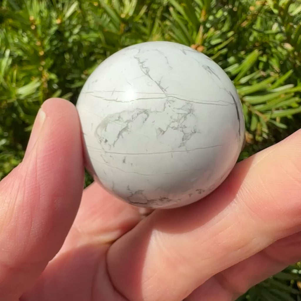 Howlite Sphere