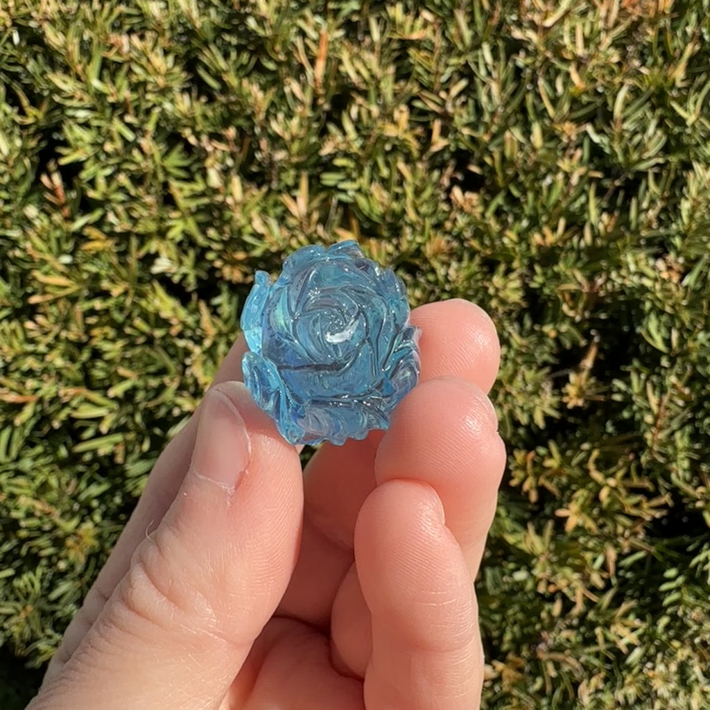 Aquamarine Rose