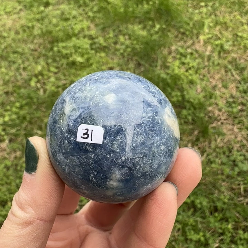 Blue Kyanite Sphere