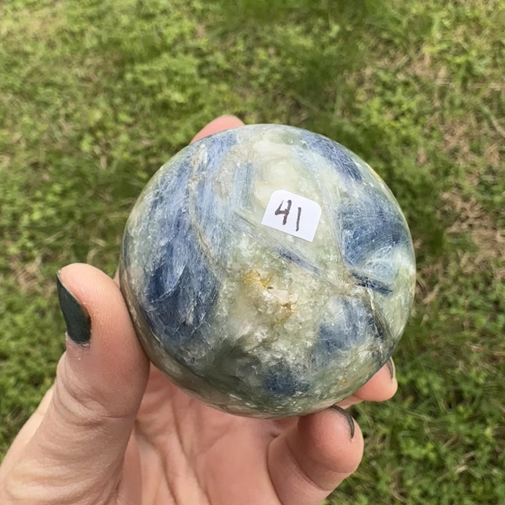 Blue Kyanite Sphere