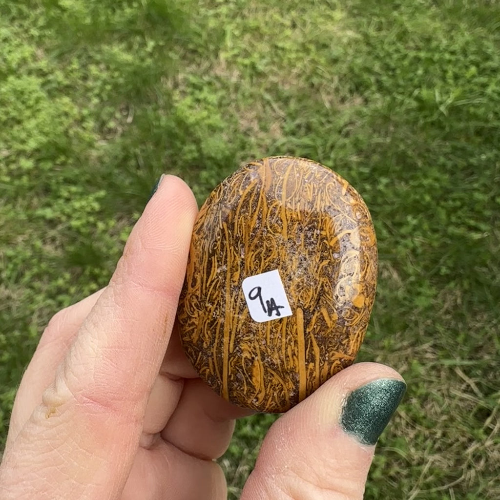 Calligraphy Stone Palm Stone