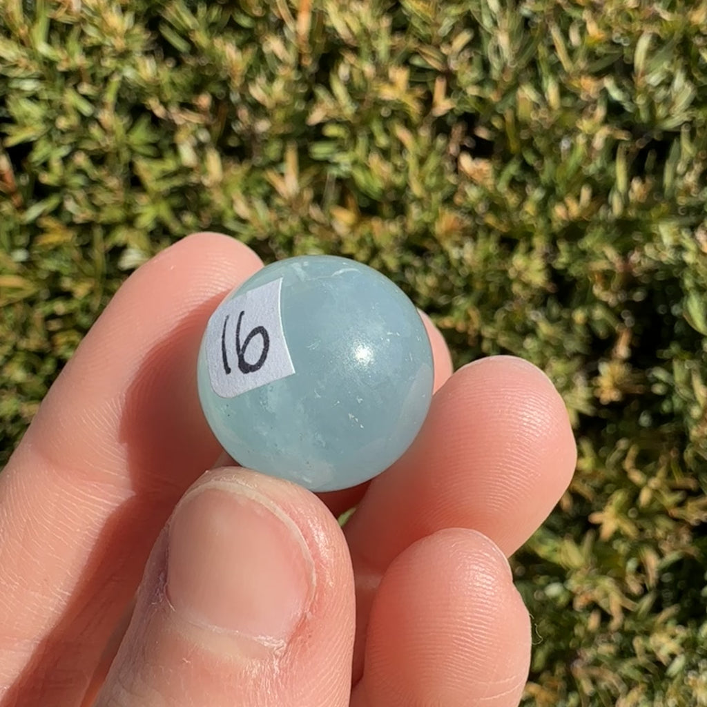 Aquamarine Sphere