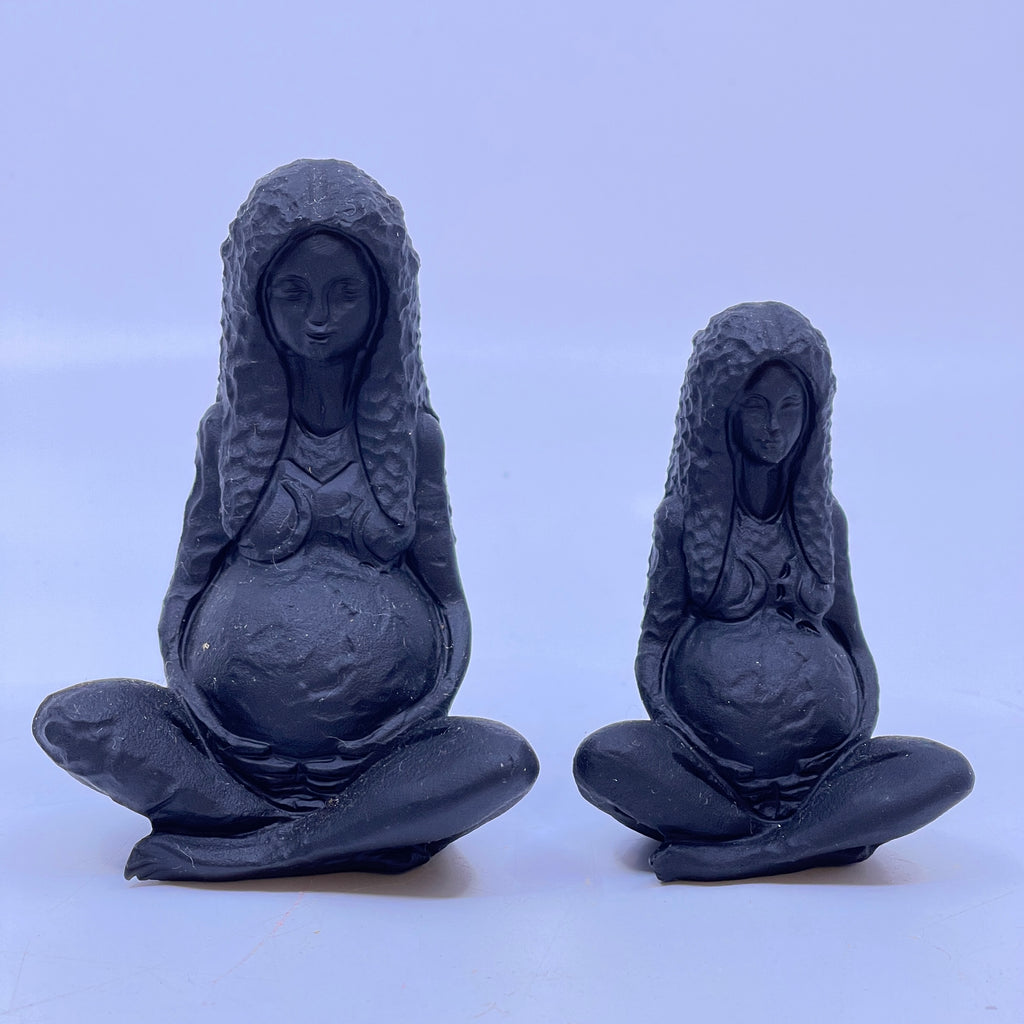 Black Obsidian Mother/Earth Goddess