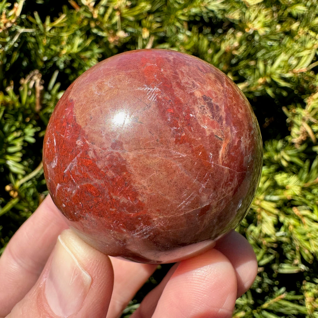 Red Jasper Sphere