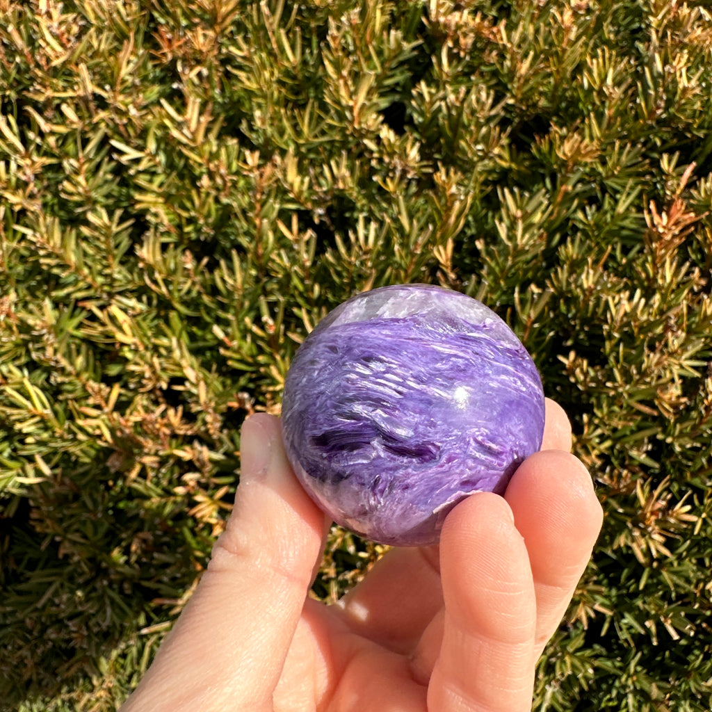 Charoite Sphere