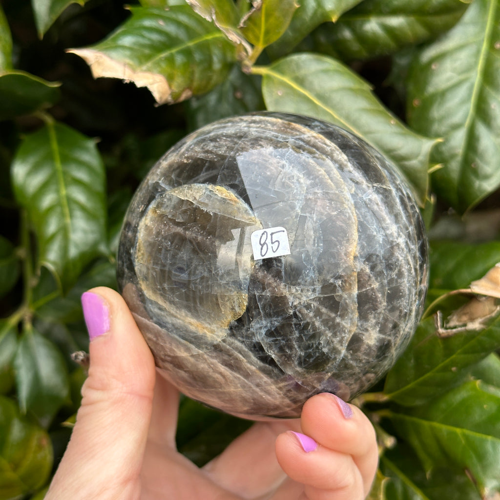 Black Moonstone Sphere