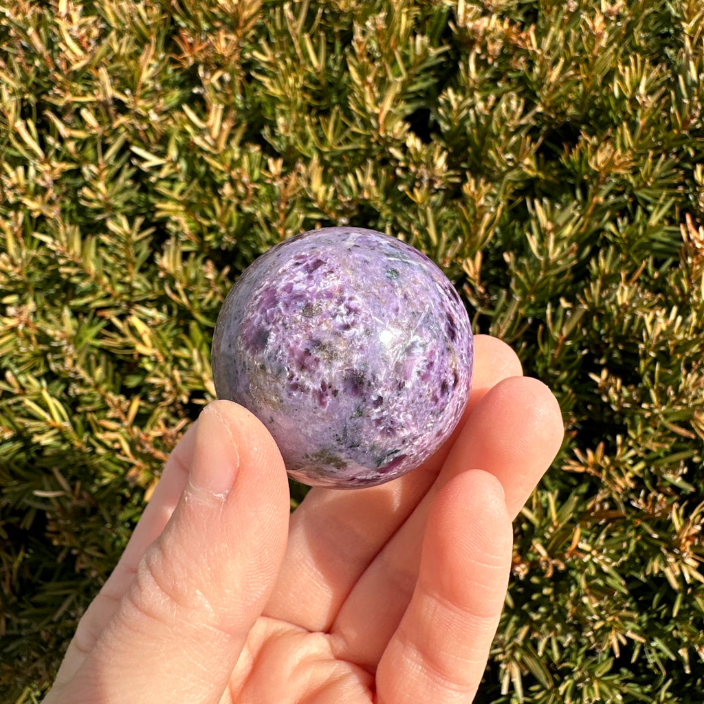 Charoite Sphere