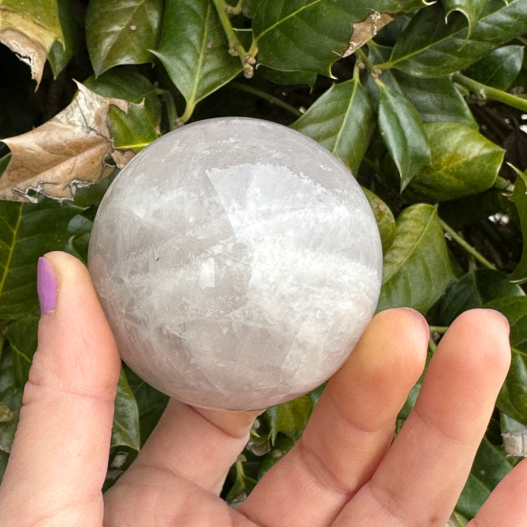 Blue Rose Quartz Sphere