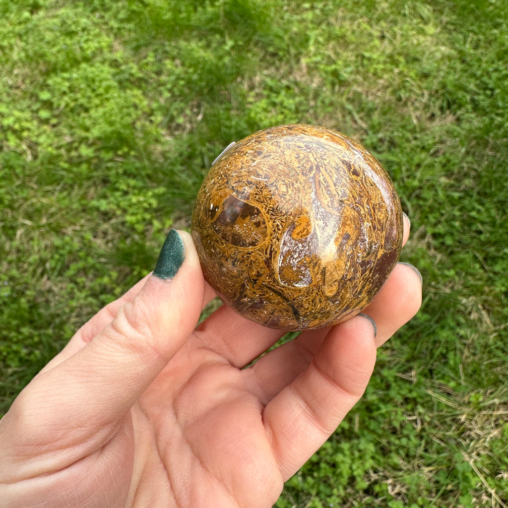 Calligraphy Stone Sphere