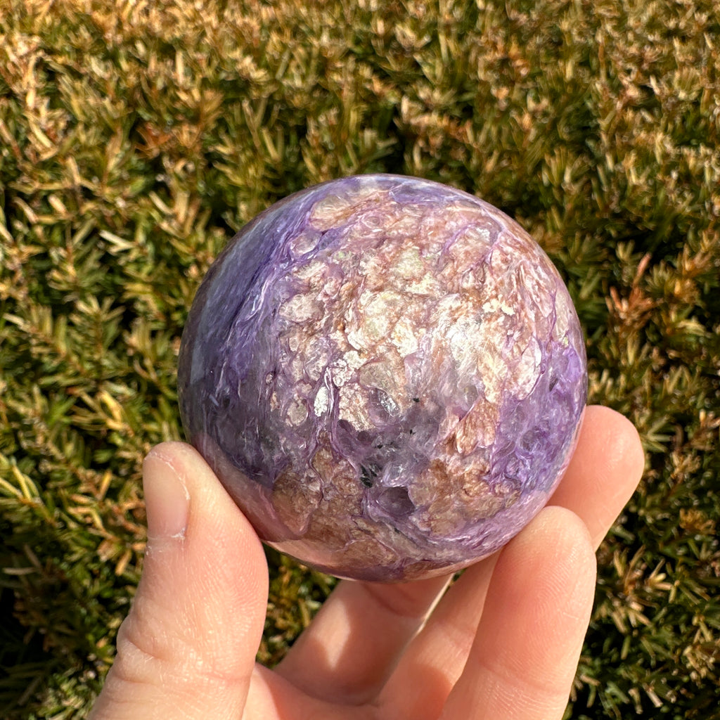 Charoite Sphere
