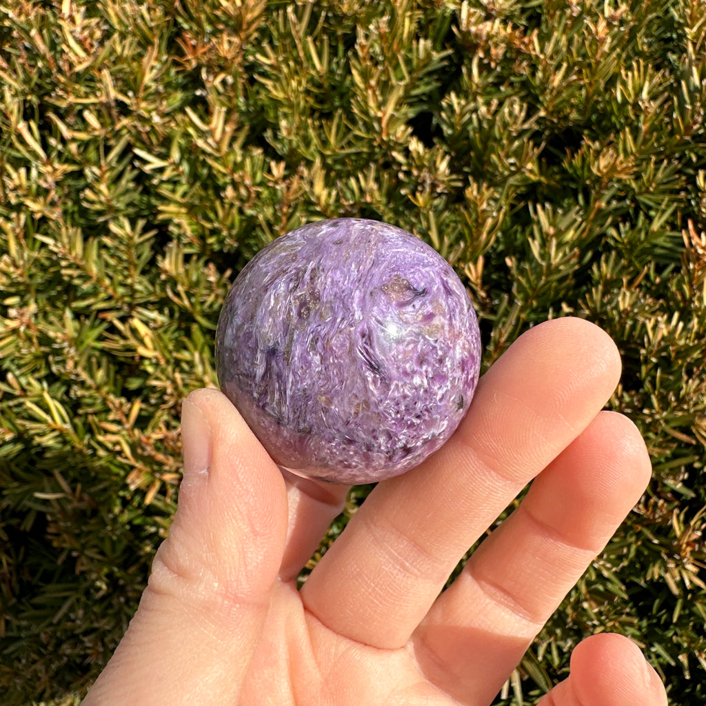 Charoite Sphere