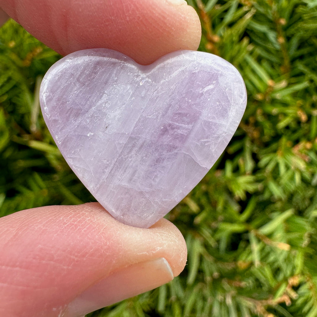 Kunzite Heart