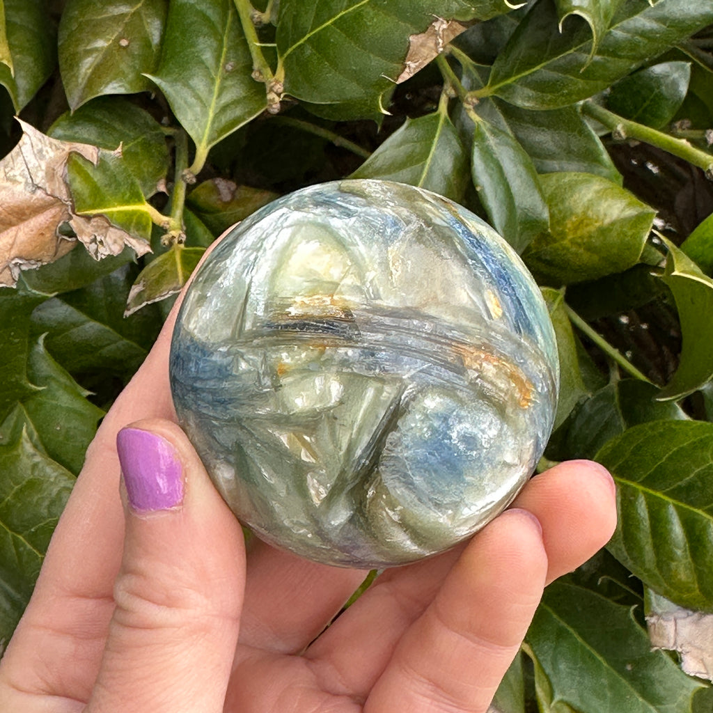Blue Kyanite Sphere
