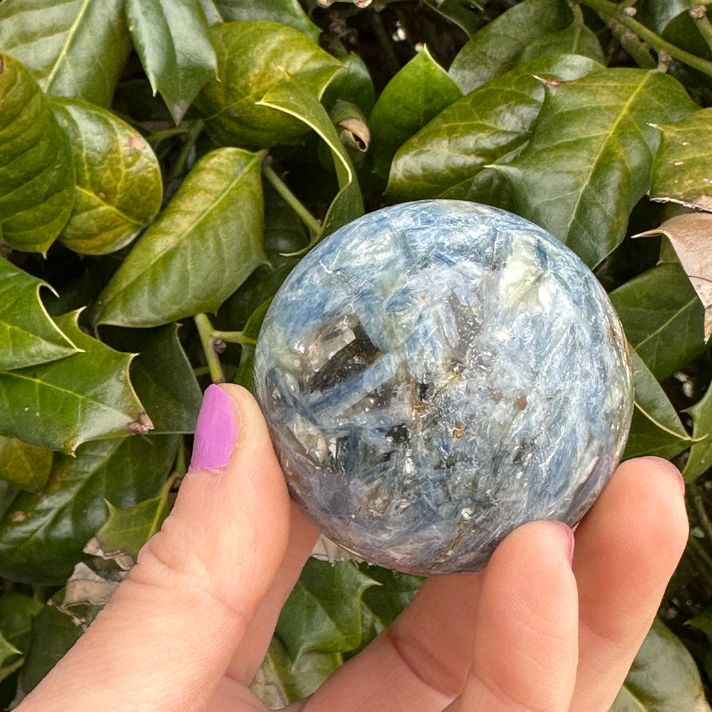 Blue Kyanite Sphere