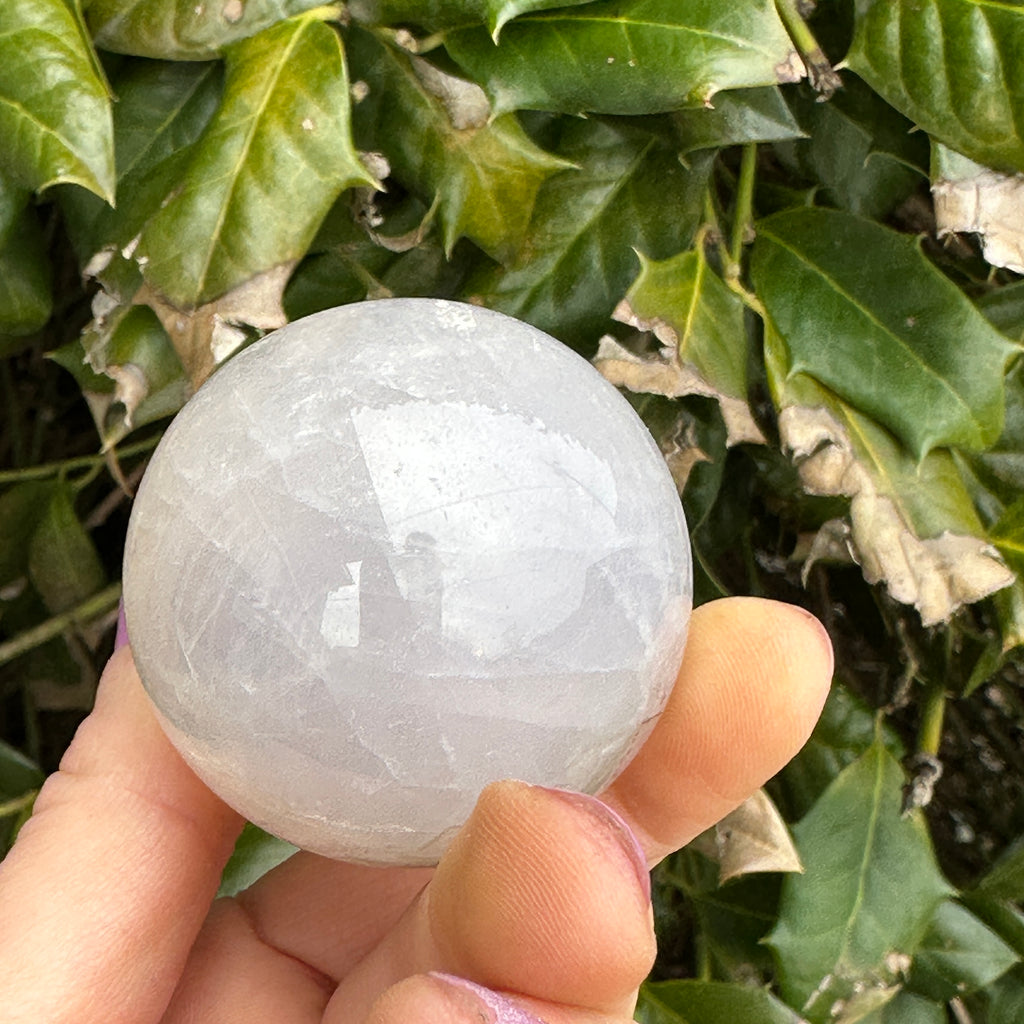 Blue Rose Quartz Sphere