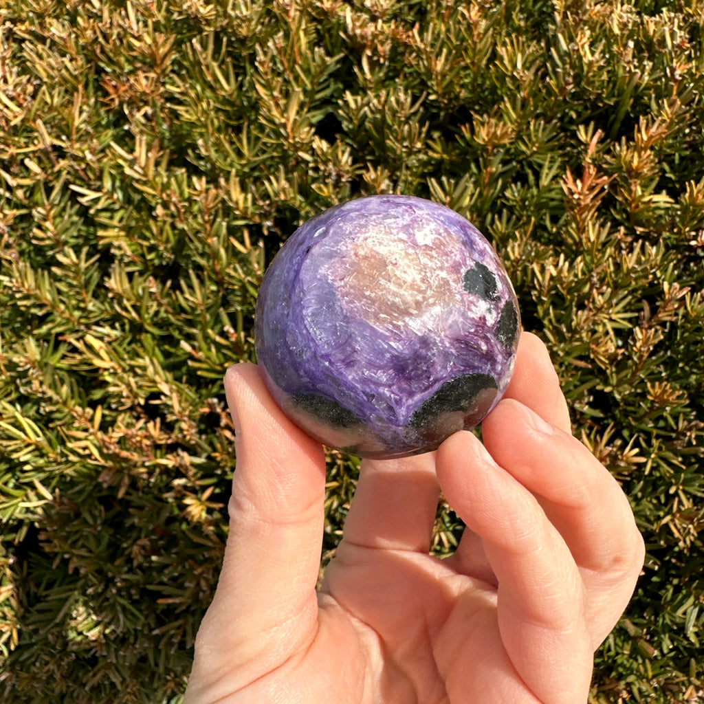 Charoite Sphere