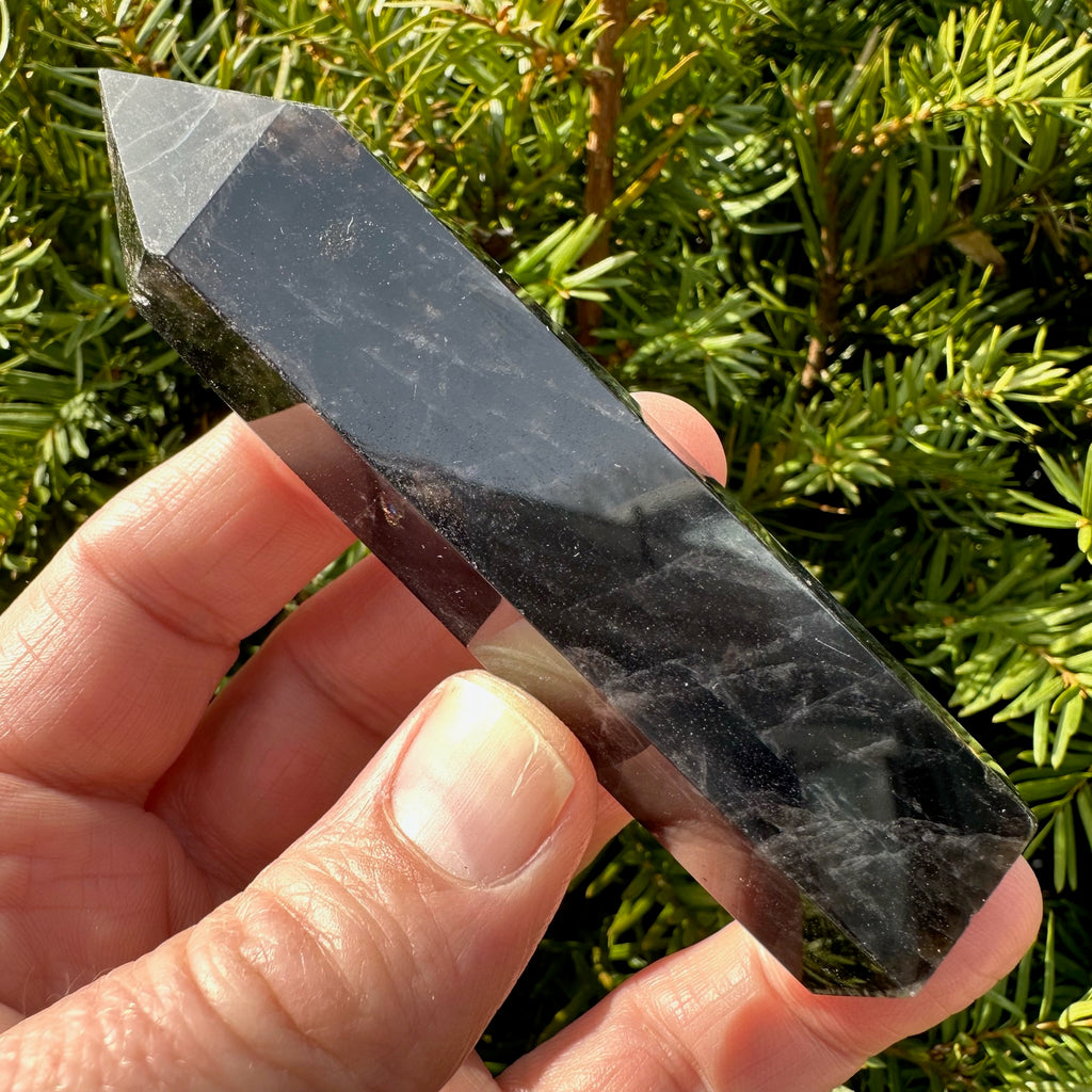 Black Rose Quartz Tower