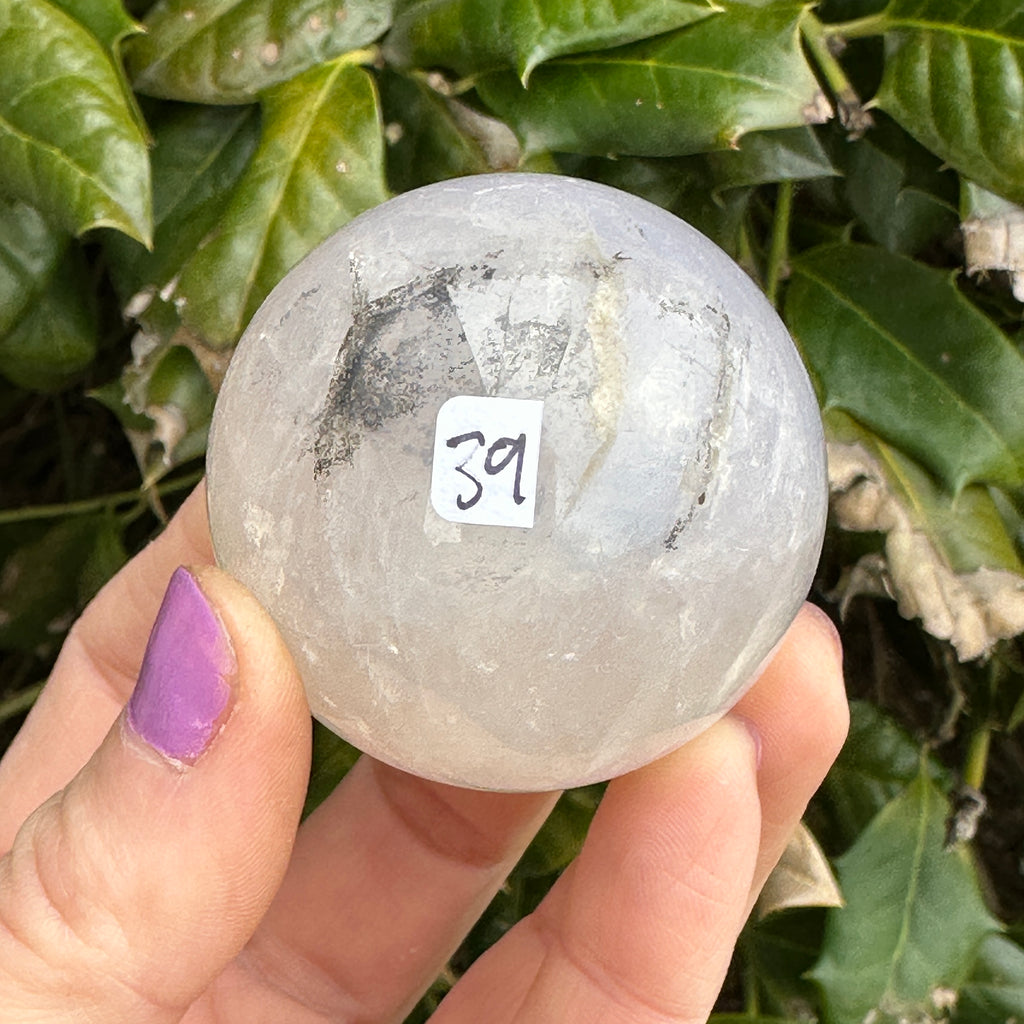 Blue Rose Quartz Sphere