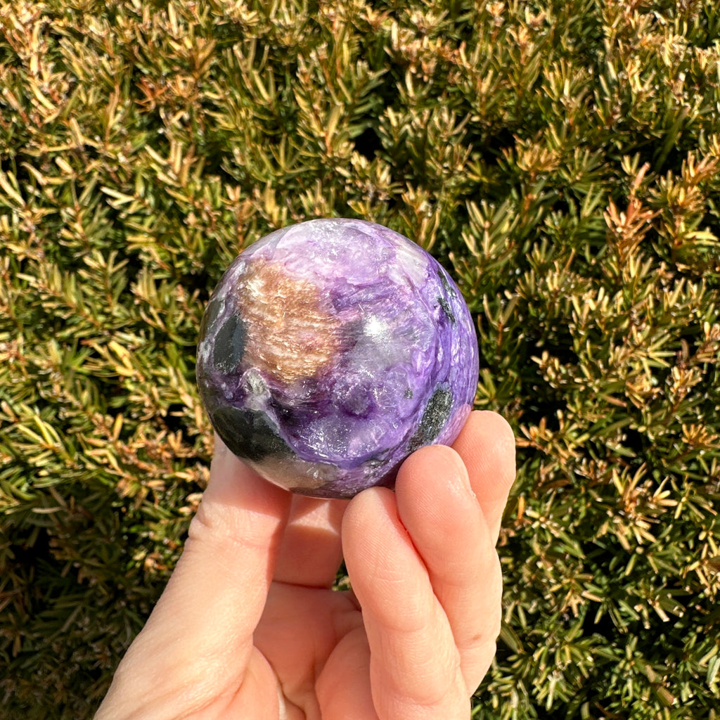 Charoite Sphere