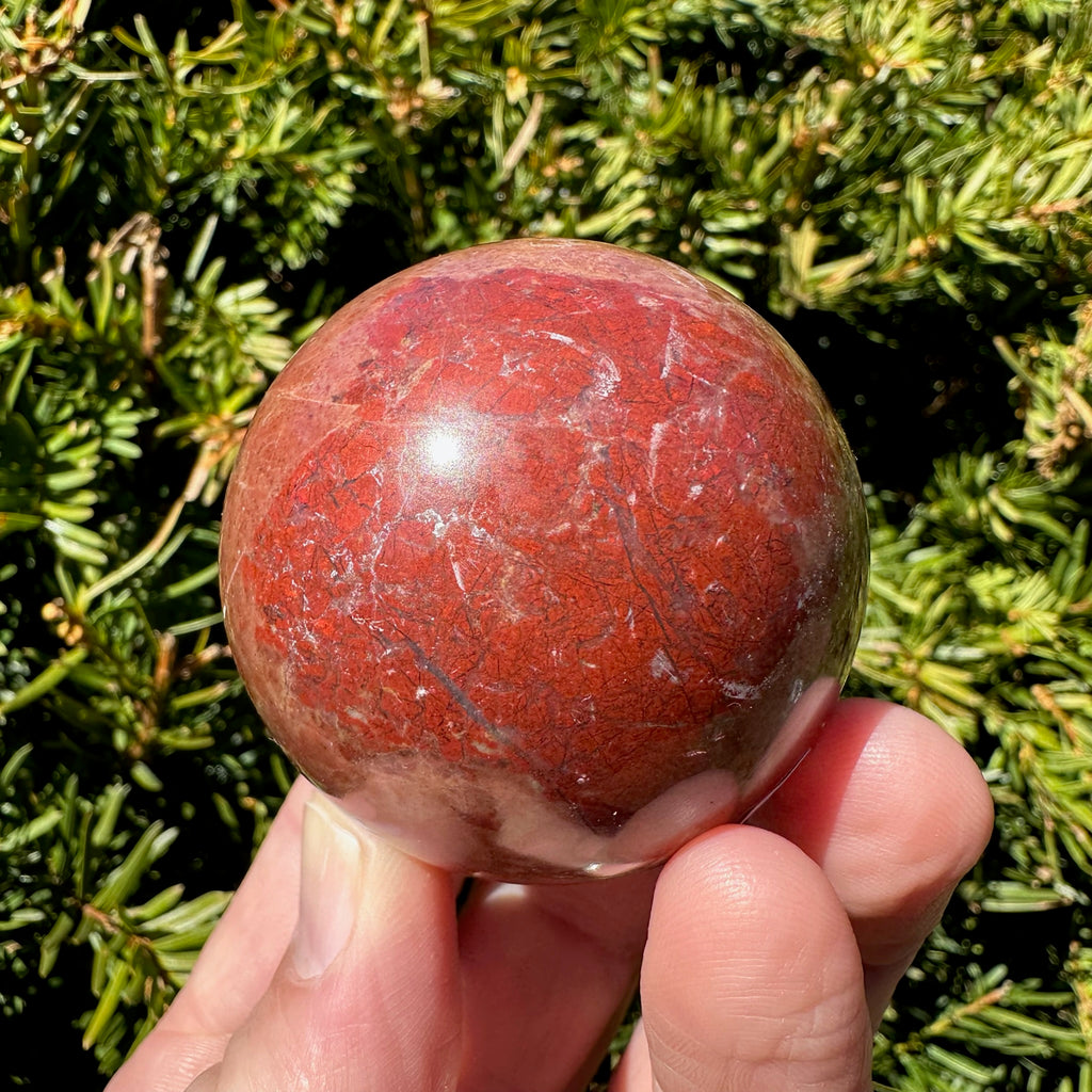Red Jasper Sphere