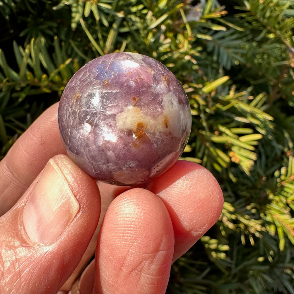 Lepidolite Sphere
