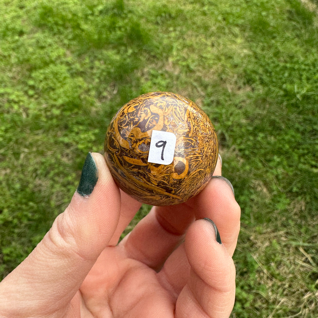 Calligraphy Stone Sphere