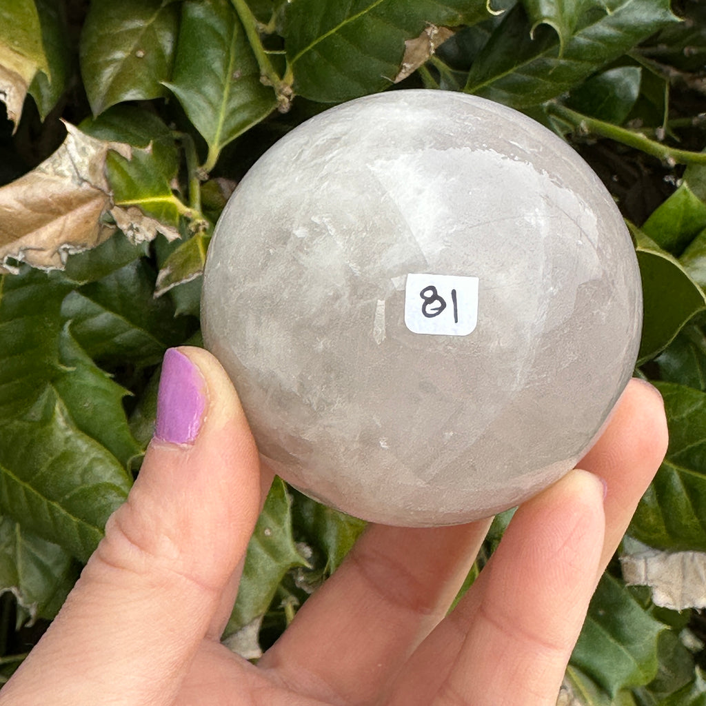 Blue Rose Quartz Sphere