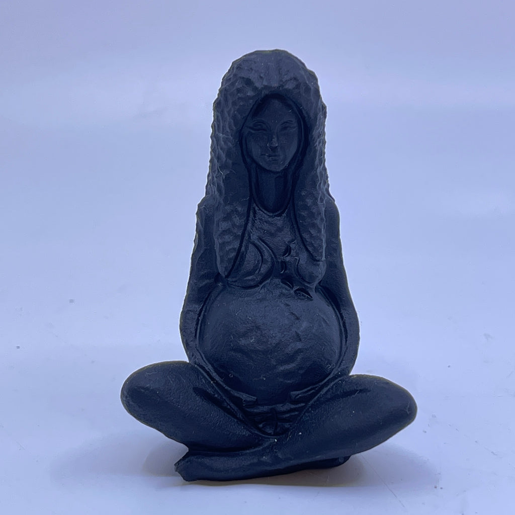 Black Obsidian Mother/Earth Goddess
