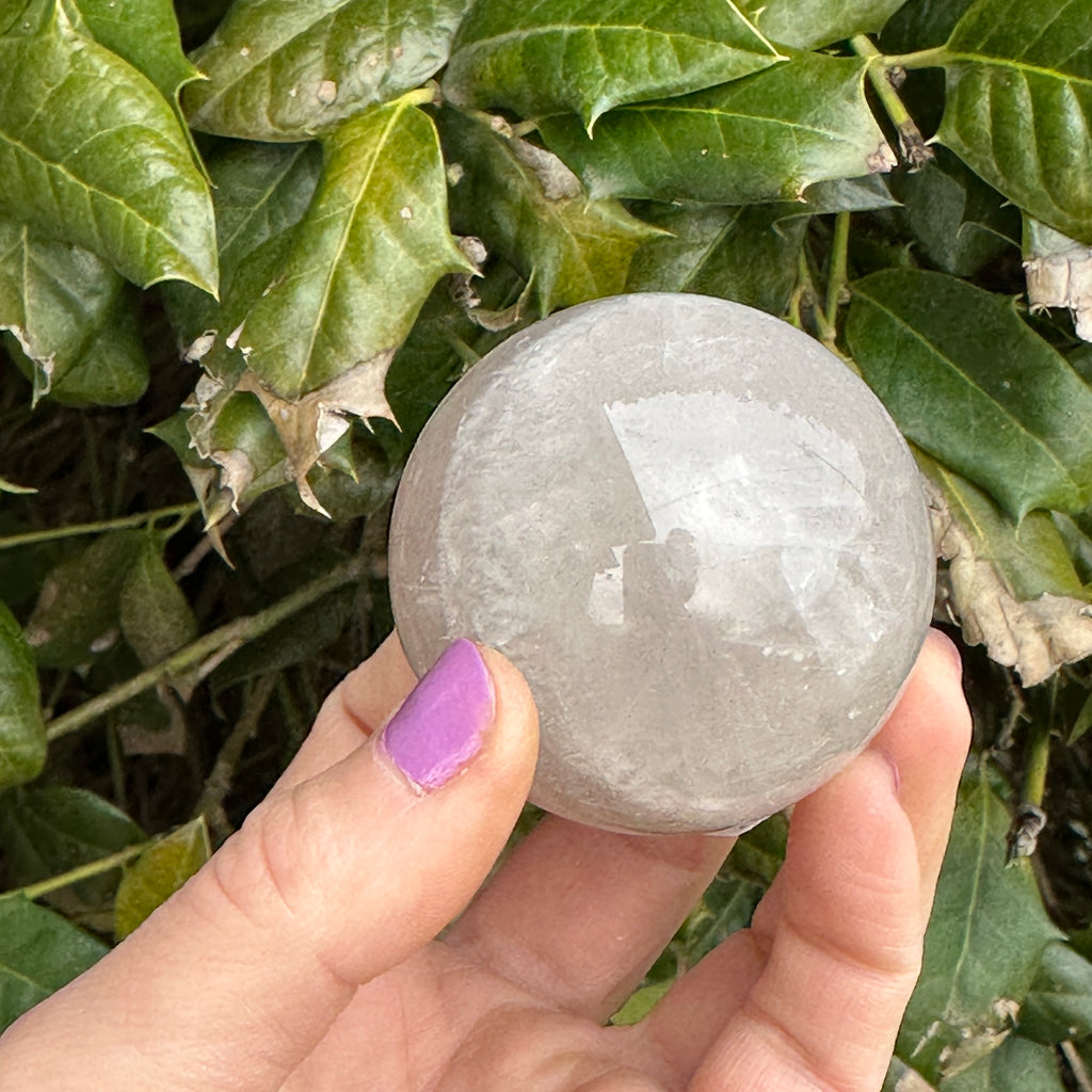 Blue Rose Quartz Sphere