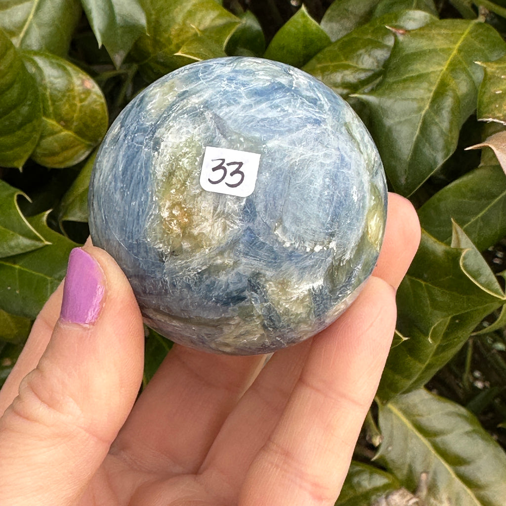 Blue Kyanite Sphere