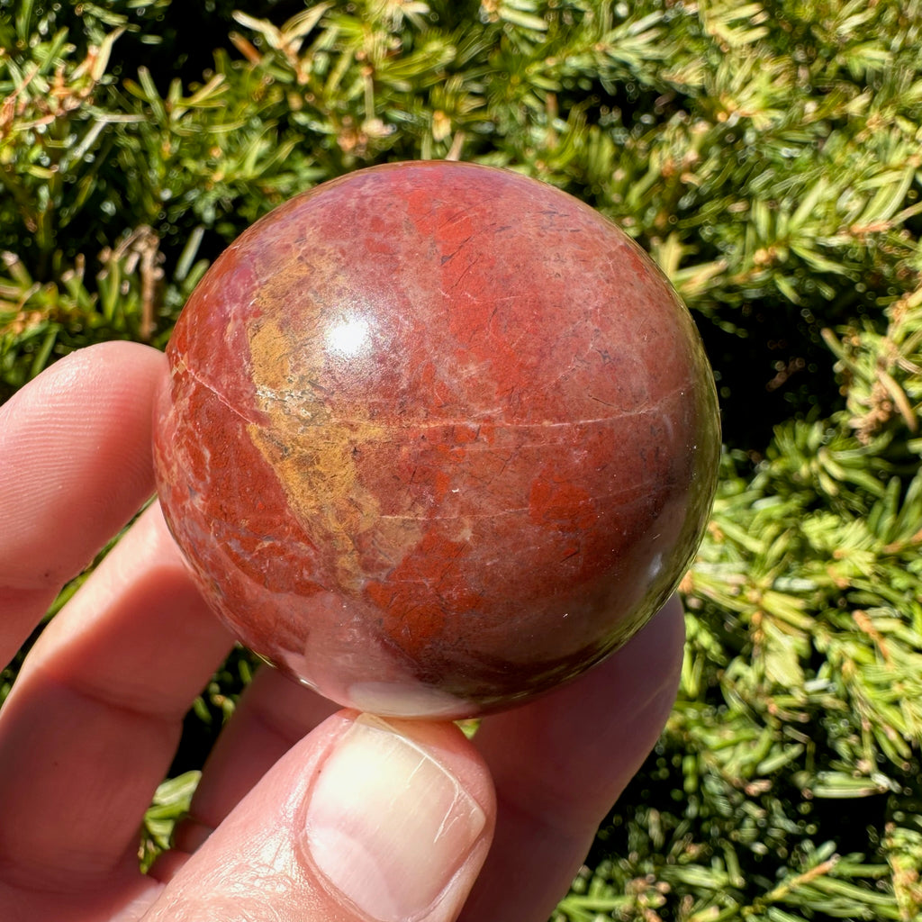 Red Jasper Sphere